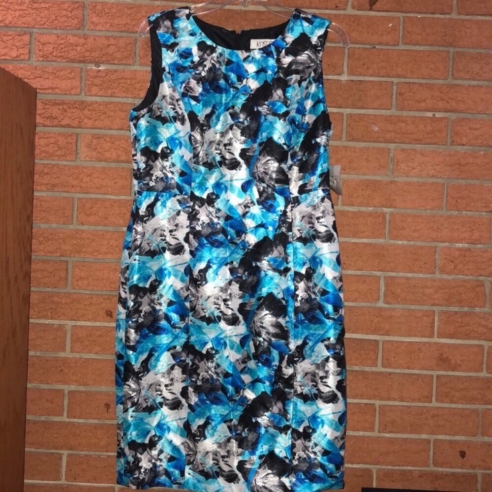 💙KASPER💙CABANA MULTI FLORAL SHEATH DRESS💙
